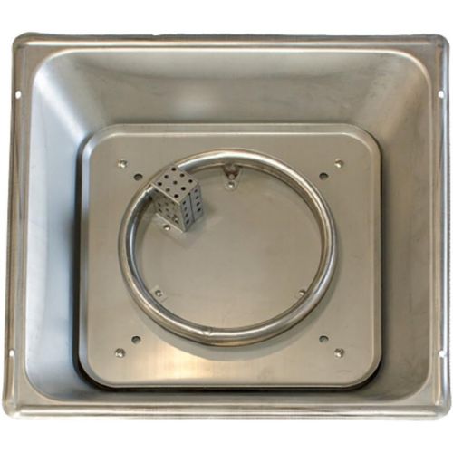  Hiland AZ Patio DGH-BURNER Fire Pit Burner Replacement for GSF-DGH and GSF-DGHSS, Stainless Steel