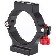 Hilitand Extension Mounting Ring for DJI Ronin S stabilizer,stabilizer Mounting Rod Clamp Ring with Locking Screw,with 1/4inch and 3/8inch Extension Threads Accessory