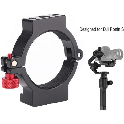  Hilitand Extension Mounting Ring for DJI Ronin S stabilizer,stabilizer Mounting Rod Clamp Ring with Locking Screw,with 1/4inch and 3/8inch Extension Threads Accessory