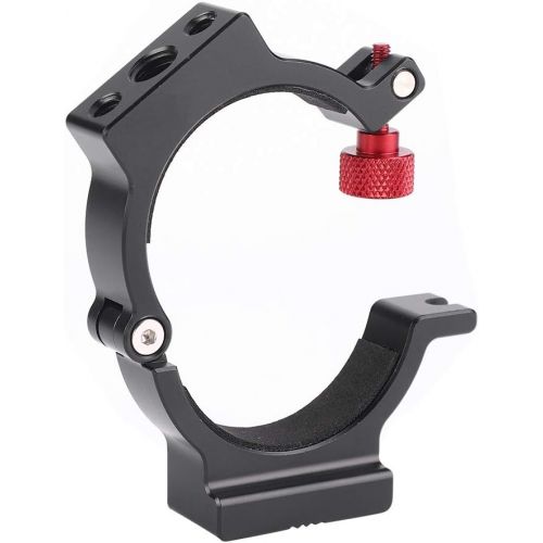  Hilitand Extension Mounting Ring for DJI Ronin S stabilizer,stabilizer Mounting Rod Clamp Ring with Locking Screw,with 1/4inch and 3/8inch Extension Threads Accessory