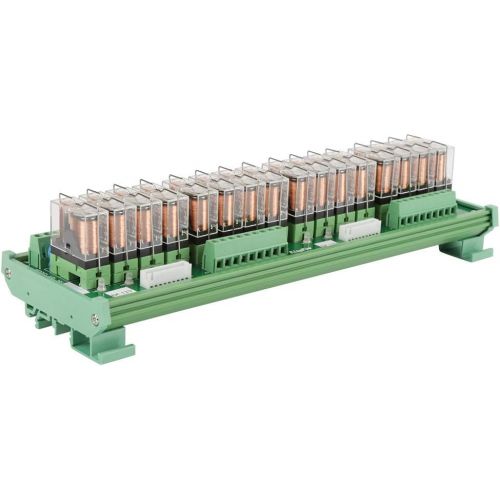  Hilitand 16 Channels Relay Module 12V for PLC Amplifier Board DIN Rail Installation