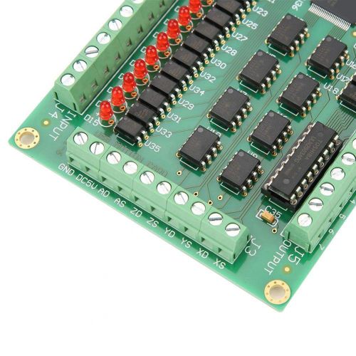  Hilitand 34 Axis 200KHz USB Mach3 Motion Breakout Board Interface for CNC Machine Windows(4 axis)