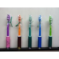 /HillbillyFred toothbrush, hillbilly toothbrushes, shotshell toothbrush, dental care, brush your teeth,