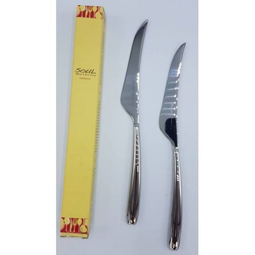  Hillfield 6x Thomas Rose Nthal Stainless Steel Steak Knife Knives