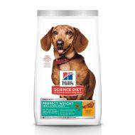 Hills Science Diet Dry Dog Food, Adult, Perfect Weight for Weight Management, Small & Mini Breeds, Chicken Recipe