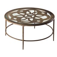 Hillsdale Furniture Hillsdale 5497-882 Marsala Coffee Table, 36, Gray Finish with Rubbed Brown Accents