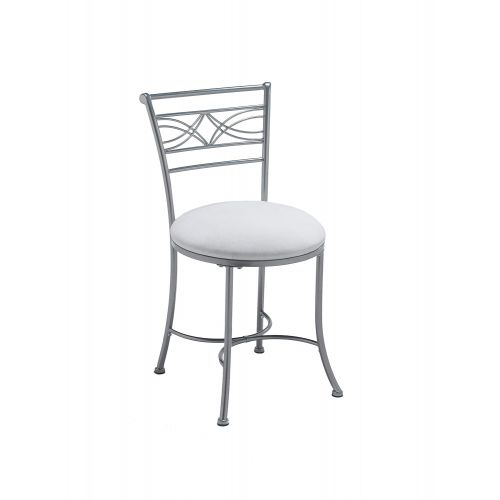  Hillsdale Furniture 50941 Dutton Vanity Stool Chrome