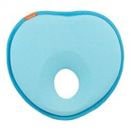 Hillside Newborn Baby Pillow | Head Shaping Pillow for Preventing Flat Head Syndrome - Plagiocephaly in Infants (Teal & Robin Egg Blue)