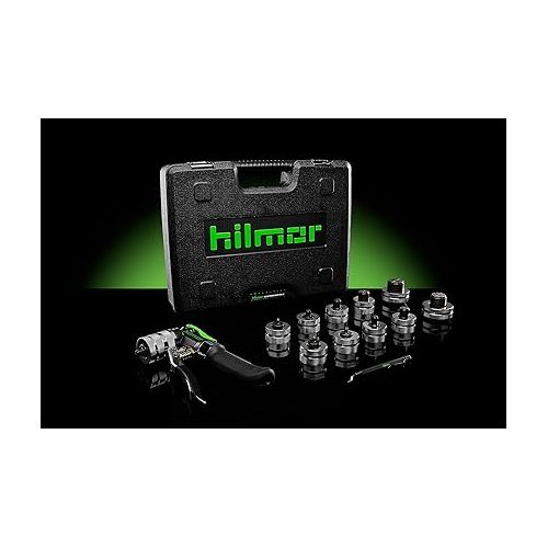  Hilmor 1964041 Deluxe Compact Swage Tool Kit - HVAC Tools and Equipment, Black