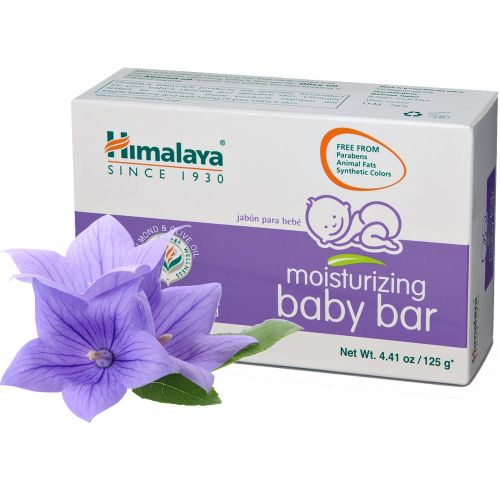  Himalaya Herbal Healthcare Himalaya Moisturizing Baby Bar with Olive Oil and Almond Oil (3 Pack)