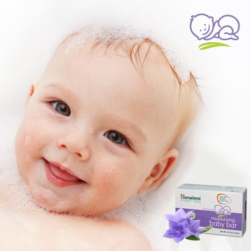  Himalaya Herbal Healthcare Himalaya Moisturizing Baby Bar with Olive Oil and Almond Oil (3 Pack)