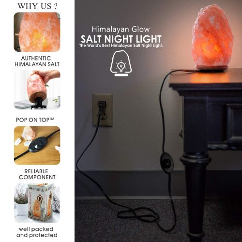  Himalayan Glow 1004 Hand Carved Natural Himalayan Salt lamp 15-20 lbs