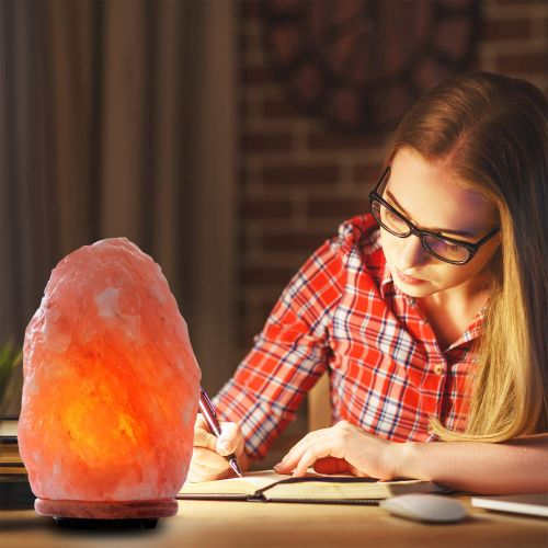  Himalayan Glow 1004 Hand Carved Natural Himalayan Salt lamp 15-20 lbs