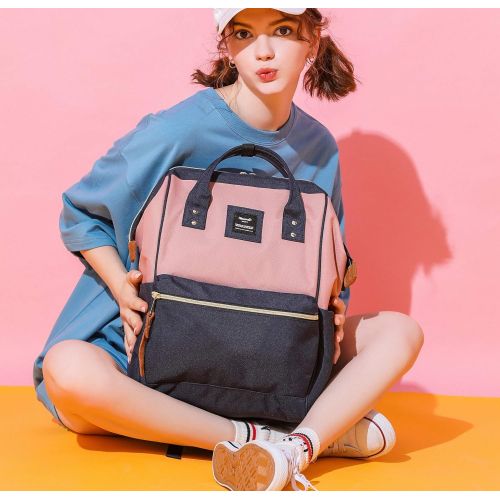  [아마존베스트]Himawari Laptop Backpack Travel Backpack With USB Charging Port Large Diaper Bag Doctor Bag School Backpack for Women&Men (XK-05#-USB L）