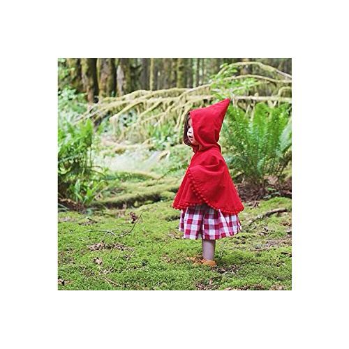  Himine Costume Outerwear Hooded Cloak Baby Little Girls