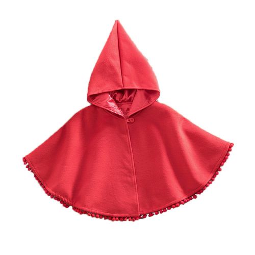  Himine Costume Outerwear Hooded Cloak Baby Little Girls