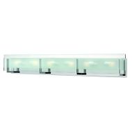 Hinkley 5656CM Contemporary Modern Six Light Bath from Latitude collection in Chrome, Pol. Nckl.finish,