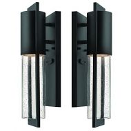 Hinkley Transitional One Light Wall Mount from Shelter collection in Blackfinish- Pack of 2