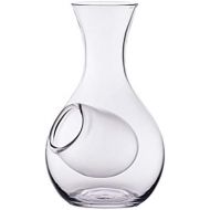 [아마존베스트]Hinomaru Collection Japanese Cold Sake Glass Decanter Bottle with Ice Pocket Cold Sake Chilled Server Home or Restaurant Use (10 oz Clear)