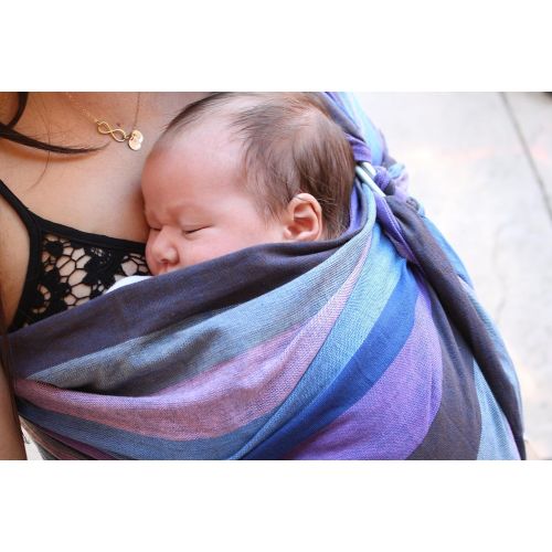  Hip Baby Wrap Ring Sling Baby Carrier for Infants and Toddlers (Rocky Mountain)