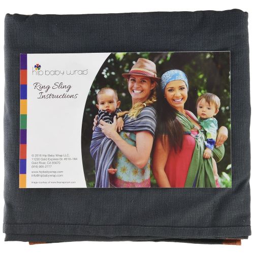  Hip Baby Wrap Ring Sling Baby Carrier for Infants and Toddlers (Stone)