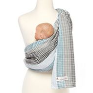 Hip Baby Wrap Ring Sling Baby Carrier for Infants and Toddlers (Moon Honeycomb)