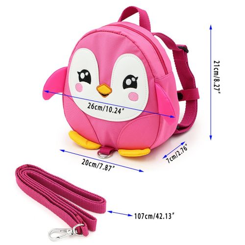  [아마존베스트]Hipiwe Baby Toddler Walking Safety Backpack Little Kid Boys Girls Anti-Lost Travel Bag Harness Reins...