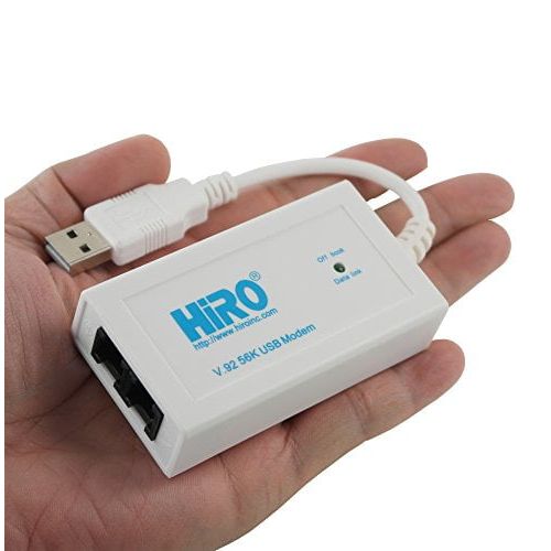  Hiro Inc Hiro Network H50228 V92 56K External USB Modem Retail