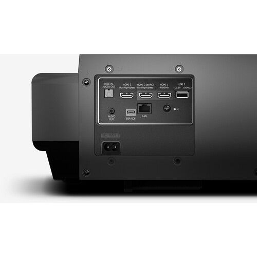 하이센스 Hisense PX2-PRO 2400-Lumen UHD 4K Ultra Short-Throw Laser DLP Smart Home Theater Projector