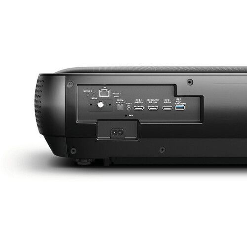 하이센스 Hisense L9H 3000-Lumen UHD 4K Ultra Short-Throw Laser DLP Smart Home Theater Projector with 100