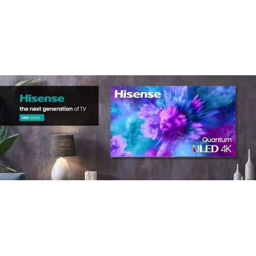 하이센스 Hisense 65-Inch Class H8 Quantum Series Android 4K ULED Smart TV with Voice Remote (65H8G1, 2021 Model)