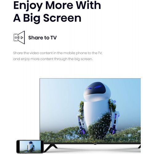 하이센스 Hisense A4 Series 40-Inch FHD Smart Android TV with DTS Virtual X, Game & Sports Modes, Chromecast Built-in, Alexa Compatibility (40A4H, 2022 New Model)