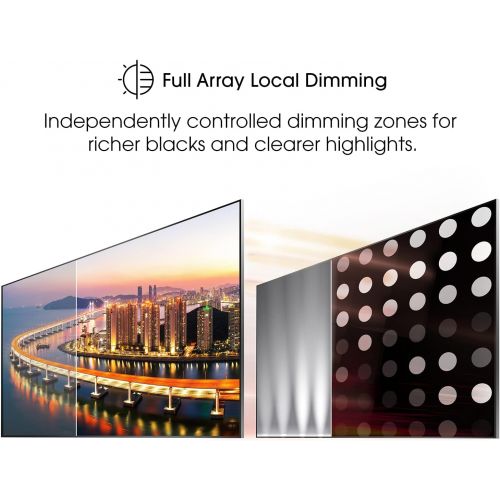 하이센스 Hisense ULED 4K Premium 55U6G Quantum Dot QLED Series 55-Inch Android 4K Smart TV with Alexa Compatibility, 600-nit HDR10+, Dolby Vision & Atmos, Voice Remote (2021 Model)