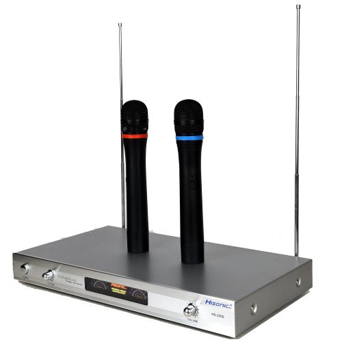  Hisonic Dual Wireless Microphone System, HS2300