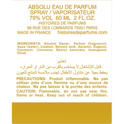  Histoires de Parfums Edition Rare 2 Veni Uni Eau De Parfum Spray,2 Fl Oz