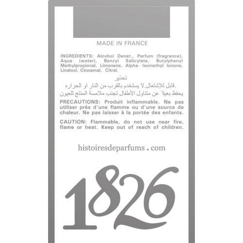  HISTOIRES DE PARFUMS 1826 60ml Eau De Parfum Spray