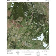 2010 Boling, TX - Texas - USGS Historical Topographic Map : 18in x 24in