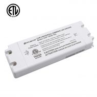 HitLights 24 Watt Dimmable Driver, Electric LED Driver - 110V AC-12V DC Transformer. Compatible with Lutron, Leviton and More for LED Strip Lights, Constant Voltage LED Products