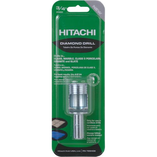  Hitachi 729406 3/4-Inch Diamond Grit Drill Bit