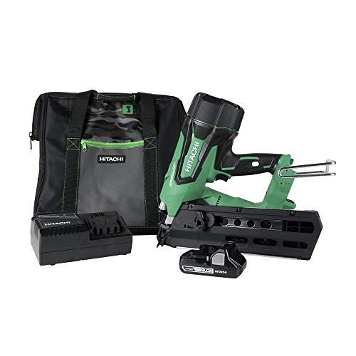  Hitachi NR1890DR 18V Cordless Brushless Plastic Strip 3-1/2 Framing Nailer (Discontinued by the Manufacturer)