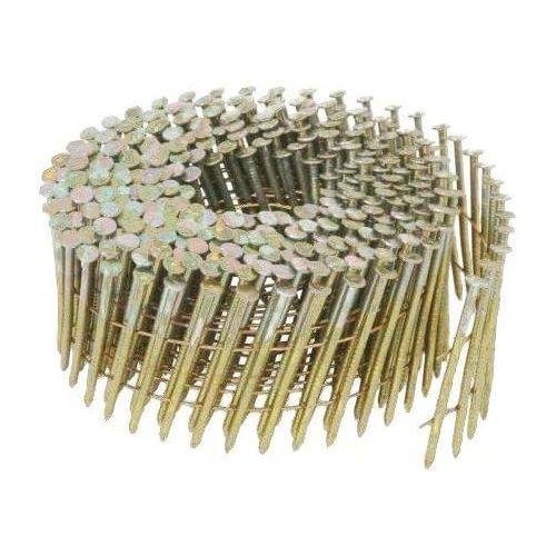  Hitachi Metabo HPT 13340HPT 2-1/2 x 0.092 Electro Galvanized Ring Shank Wire Coil Siding Nails 3600 count