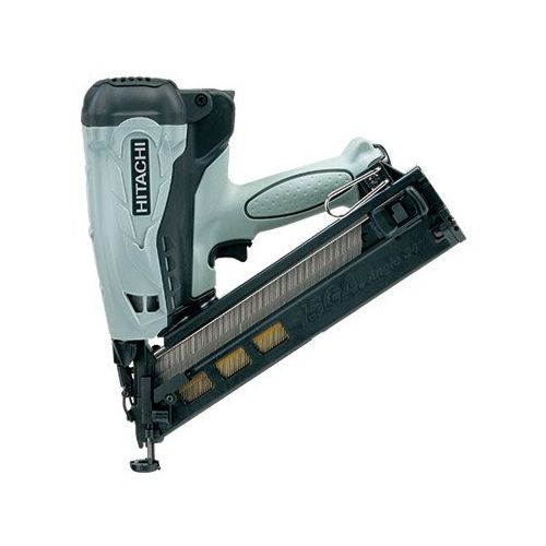  HITACHI NT65GA - 2 1/2 15 Ga. Angle Finish Nailer (34 degree) - Gas