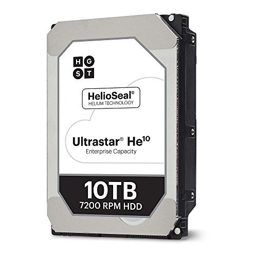  Hitachi HGST Ultrastar He10 HUH721010ALN600 0F27502 10TB 7200 RPM 256MB Cache SATA 6.0Gb/s 3.5 4Kn Helium Platform Enterprise Hard Drive Bare Drive