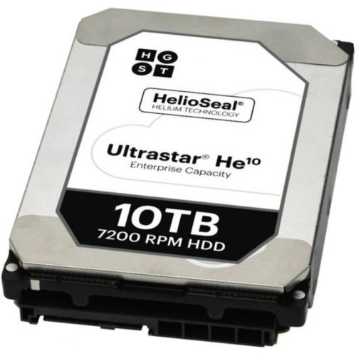  Hitachi HGST Ultrastar He10 HUH721010ALN600 0F27502 10TB 7200 RPM 256MB Cache SATA 6.0Gb/s 3.5 4Kn Helium Platform Enterprise Hard Drive Bare Drive