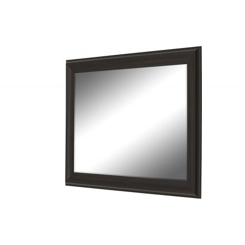  Hitchcock-Butterfield Espresso Walnut Framed Wall Mirror, 42 x 54