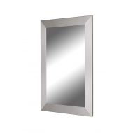 Hitchcock-Butterfield Second Look Mirrors Stainless Flat Framed Wall Mirror, 35 x 45