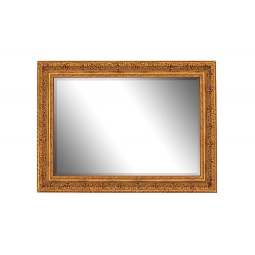  Hitchcock-Butterfield Milano Golden Classic Framed Wall Mirror, 37 x 76