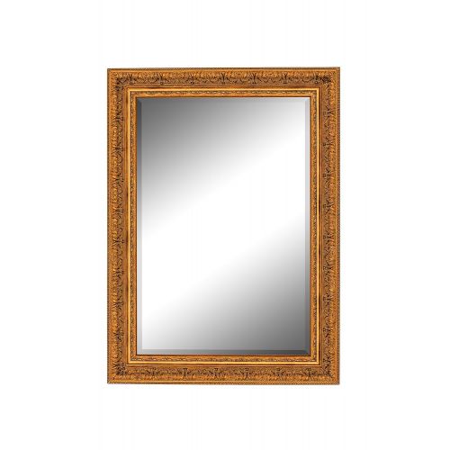  Hitchcock-Butterfield Milano Golden Classic Framed Wall Mirror, 37 x 76