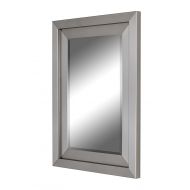 Hitchcock-Butterfield Hitchcock Butterfield Stainless/Stainless Framed Wall Mirror, 57 x 84