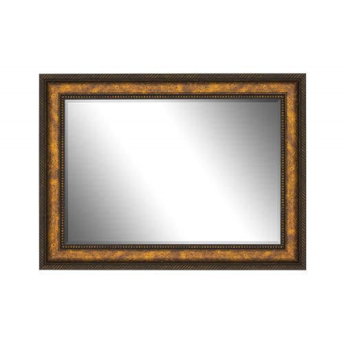  Hitchcock-Butterfield 261502 Antique Italo Copper Framed Wall Mirror, 31 x 43